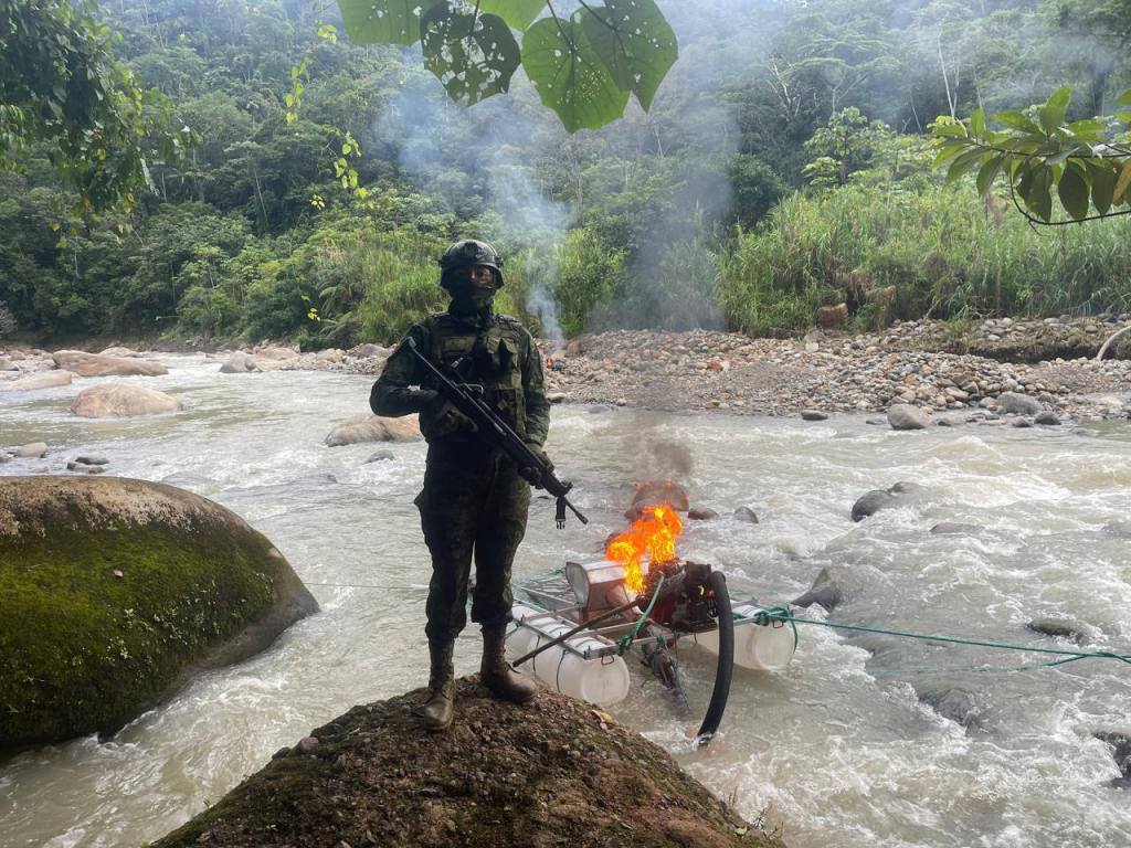 Limón Indanza: golpe contra la minería&nbsp;ilegal