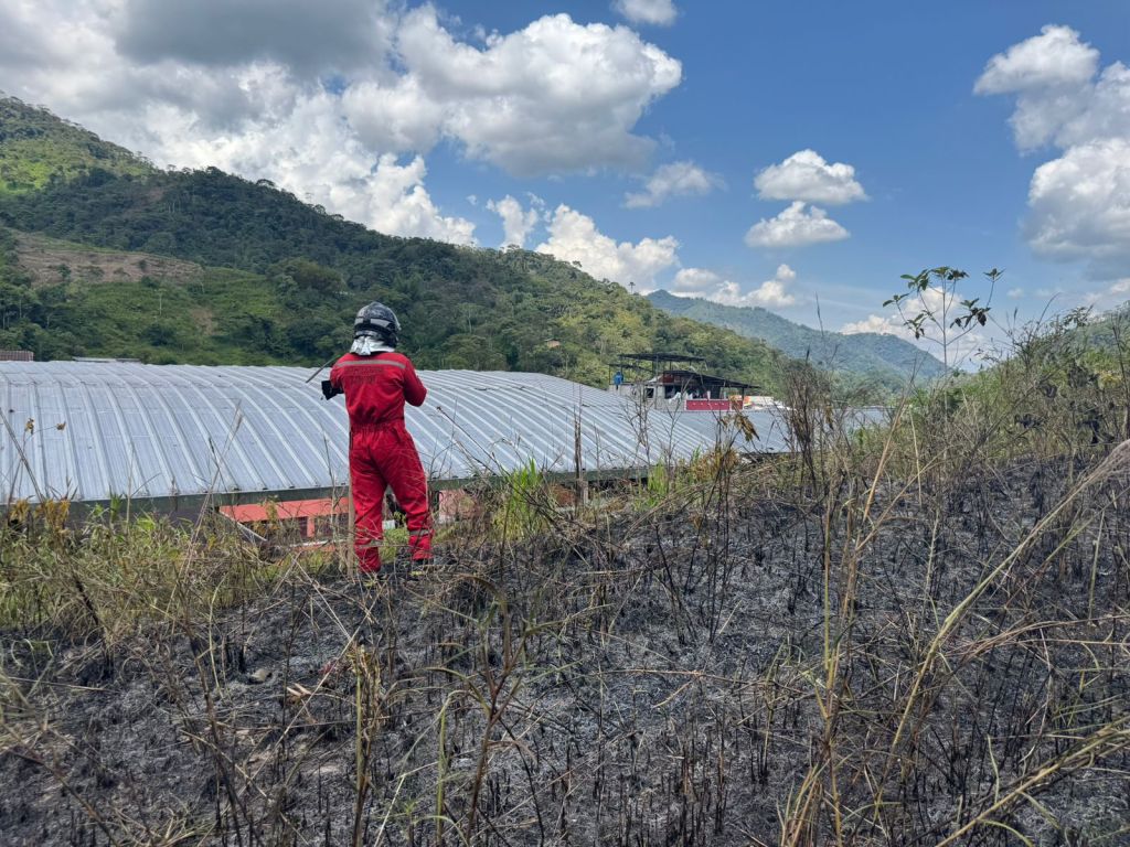 Incendio forestal fue controlado en Limón Indanza