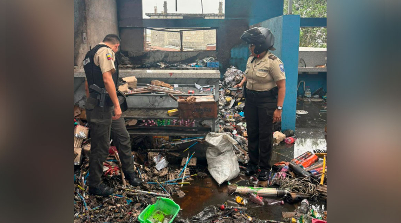 Manabí bodega con pirotecnia explotó, dejando dos personas heridas