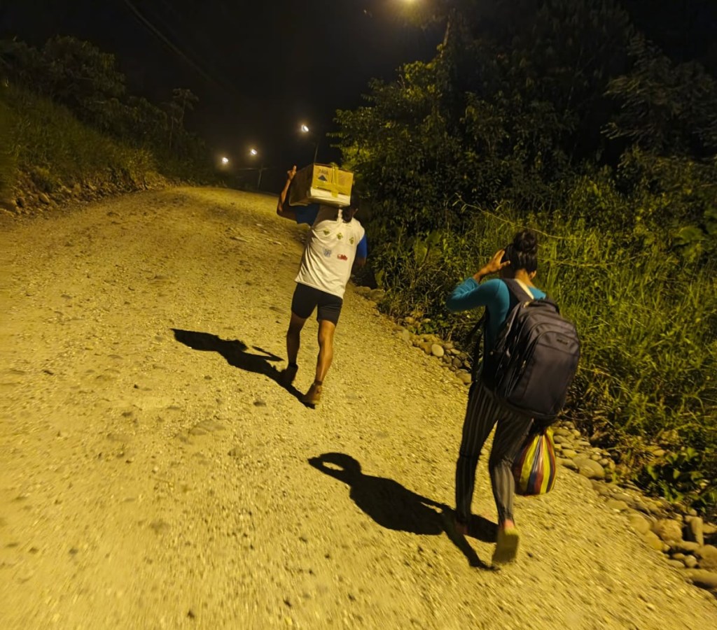 Morona Santiago Hospital de Macas entregó el cuerpo de una niña fallecida dentro de una caja de cartón