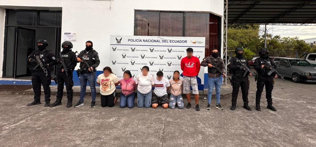 Morona seis personas capturadas tras operativo de la Policía Nacional