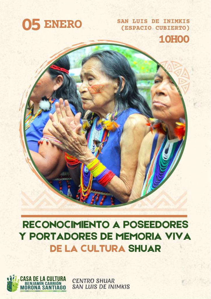 Sevilla Don Bosco Poseedores y portadores de la sabiduría shuar serán reconocidos