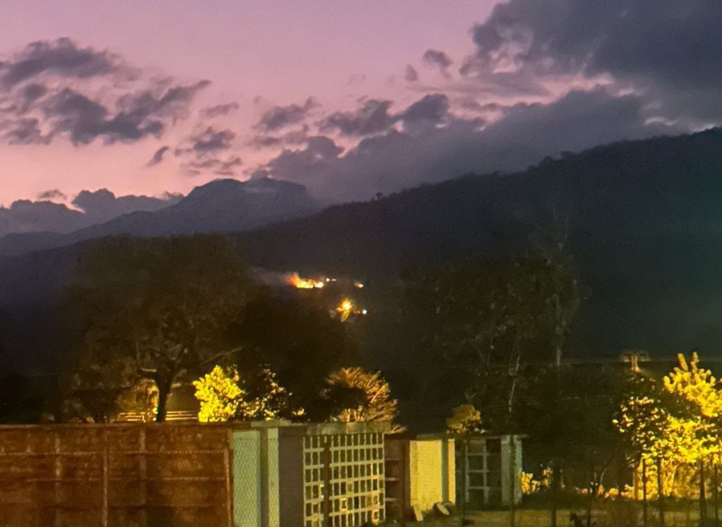 Sucúa: Incendio forestal en&nbsp;Huambi