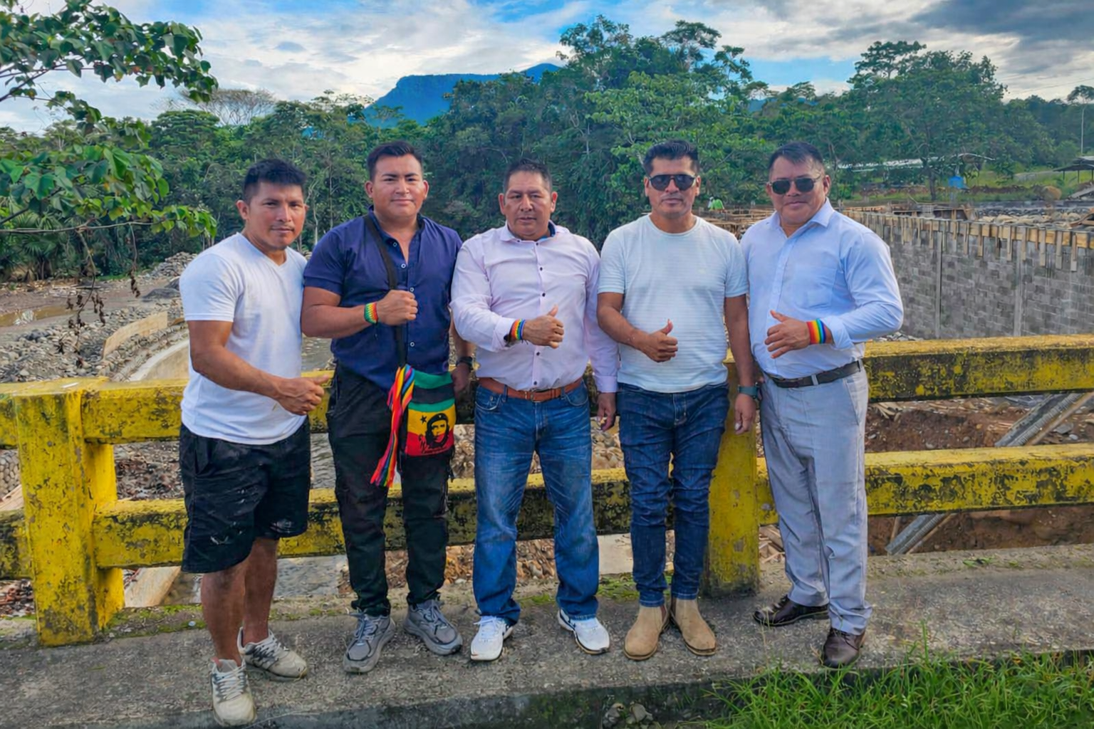 El dique de Chichis avanza y devuelve tranquilidad a las comunidades ribereñas