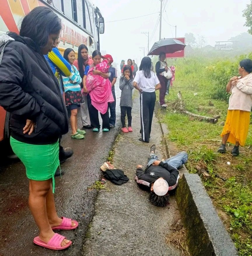 Dos jóvenes resultaron heridos en accidente en la vía&nbsp;Macas-Puyo