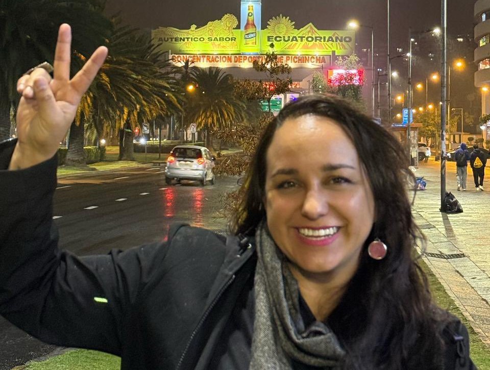 Gabriela Rivadeneira ya se encuentra en Ecuador para la convención nacional de&nbsp;RC