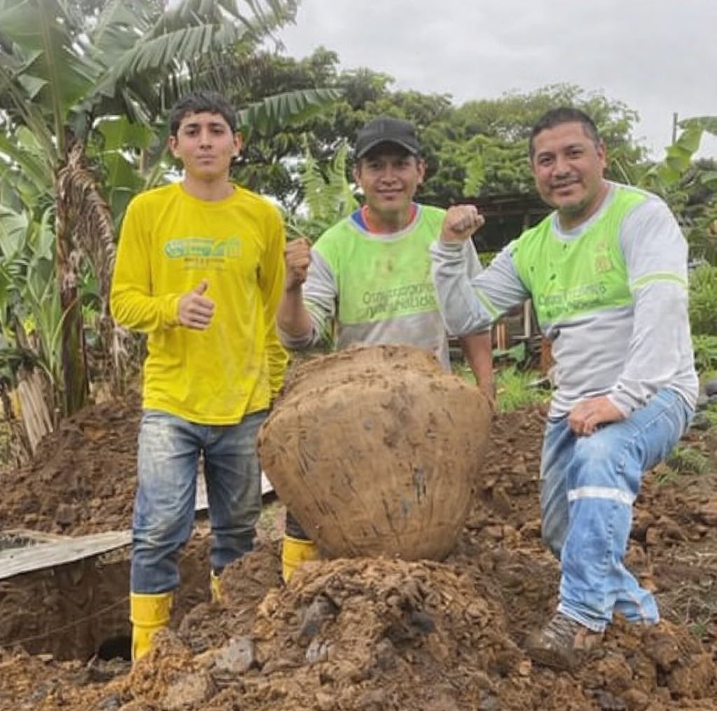 Trabajos de construcción sacan a la luz vestigios arqueológicos en&nbsp;Macas