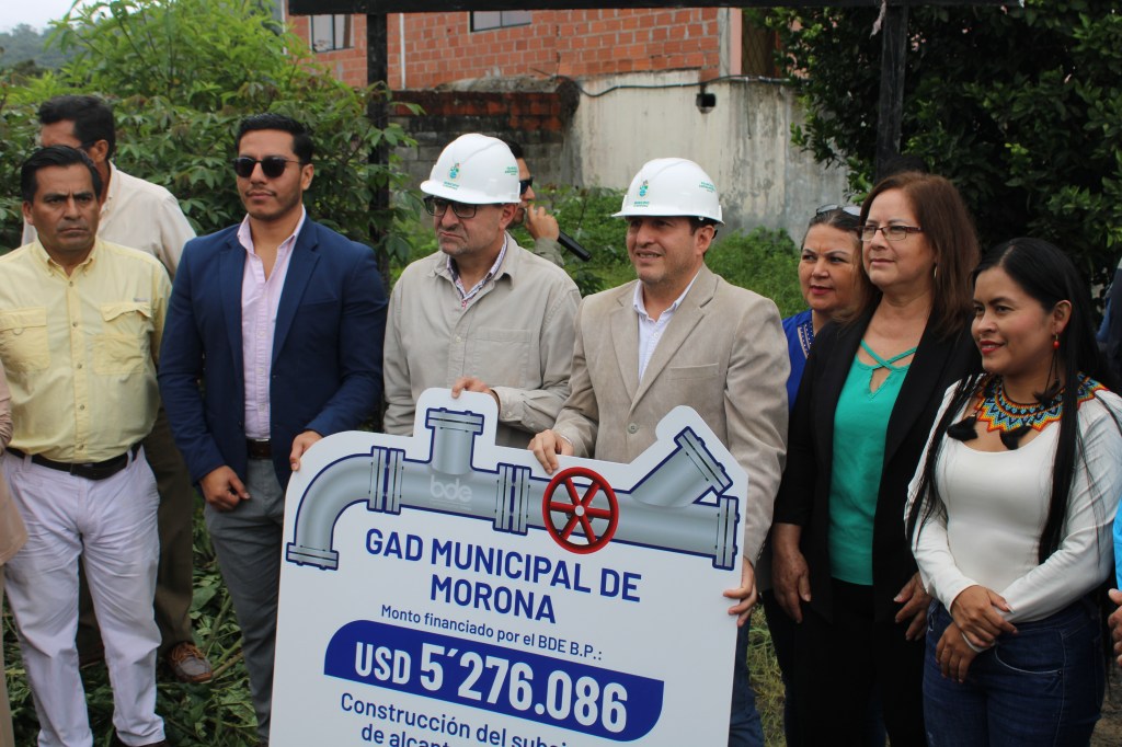 Macas: Inicia obra clave de alcantarillado en el barrio El&nbsp;Naranjal