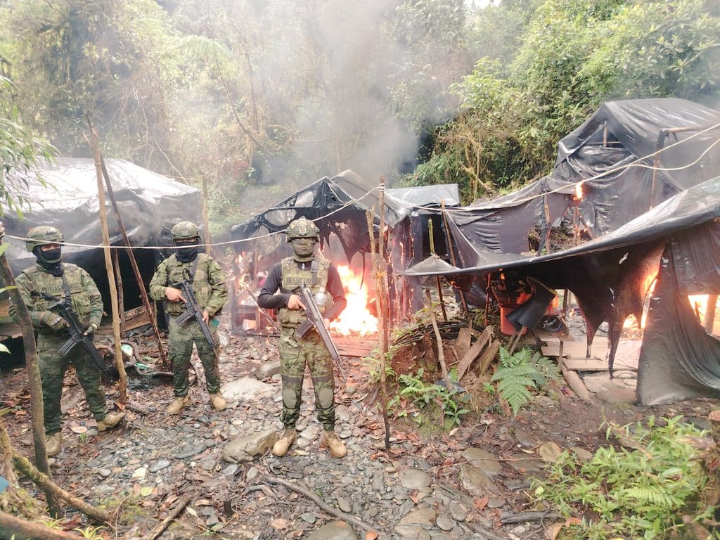 Minería ilegal en zonas protegidas de Limón Indanza, Morona Santiago
