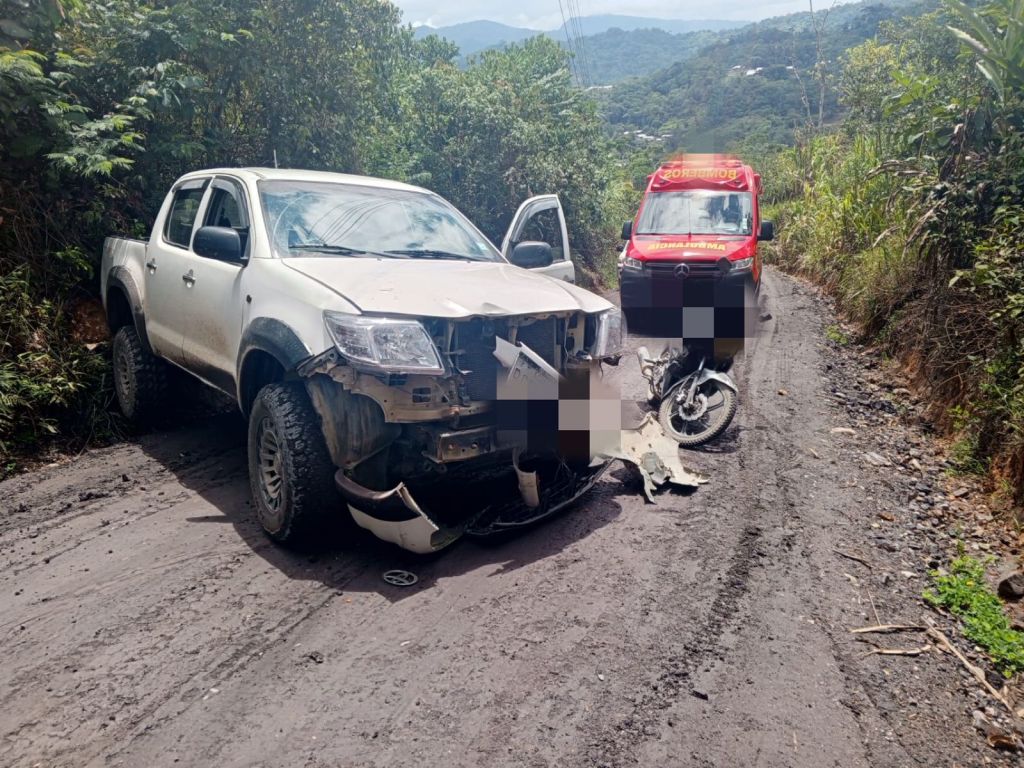 Siniestro vial en Gualaquiza deja una persona&nbsp;herida