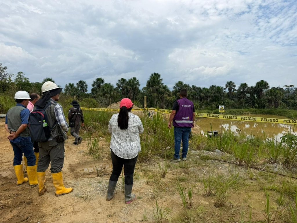Operativo en Chupianza termina con suspensión por presunta infracción&nbsp;ambiental