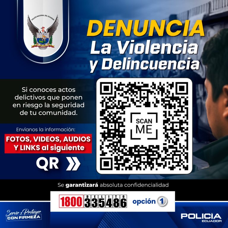 Policía Nacional lanza fase dos de su proyecto Código QR, enlazado al 1800 DELITO