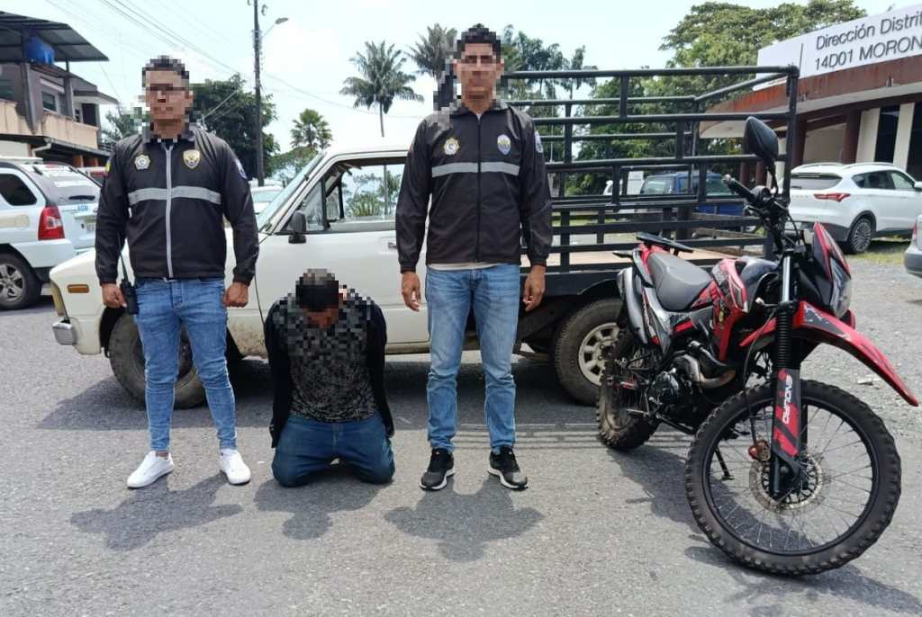 Hombre fue aprehendido por presunto robo de vehículo en Sucúa