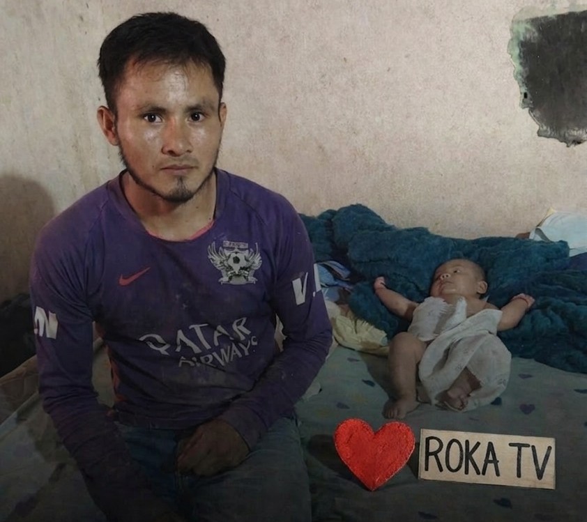 Campaña solidaria busca apoyar a padre que quedó a cargo de su bebé tras muerte de su&nbsp;esposa