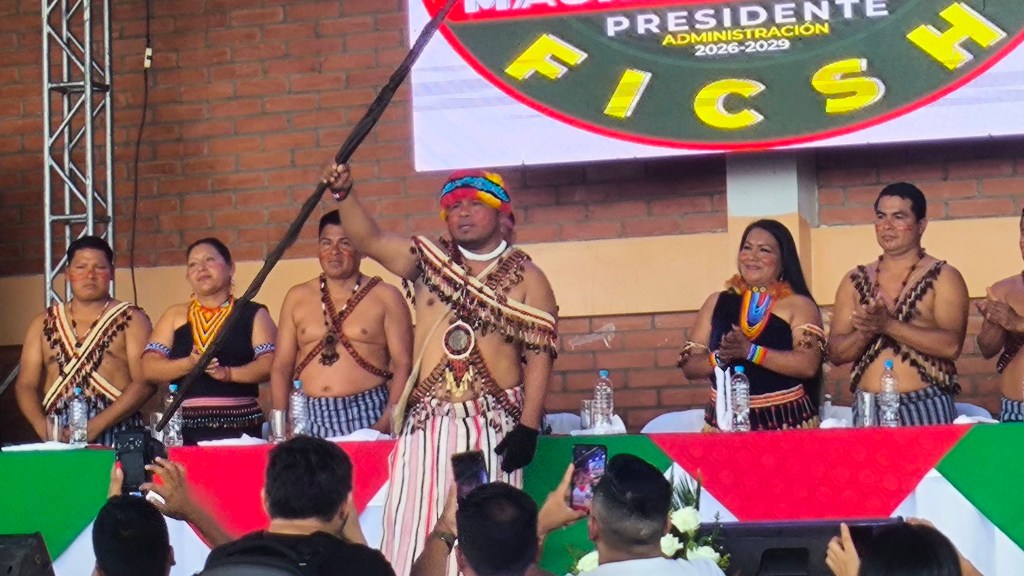 Nueva directiva de la FICSH asume funciones en acto realizado en Sucúa