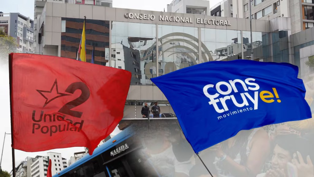 El CNE resolvió cancelar a Unidad Popular y Construye en una sesión marcada por divisiones y cuestionamientos