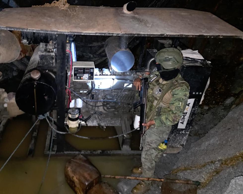 Intervención en zona minera de Gualaquiza deja maquinaria fuera de&nbsp;operación