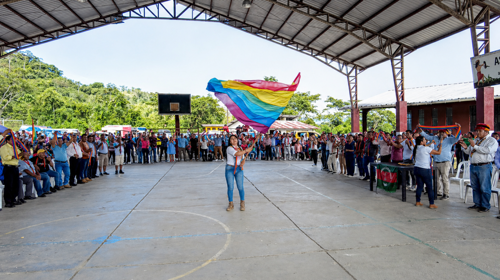 Luzmila Abad es proclamada precandidata a la prefectura de Morona Santiago en Méndez