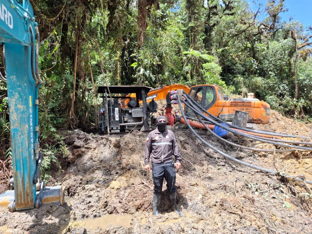 Operativo contra minería ilegal deja maquinaria inhabilitada en Limón&nbsp;Indanza