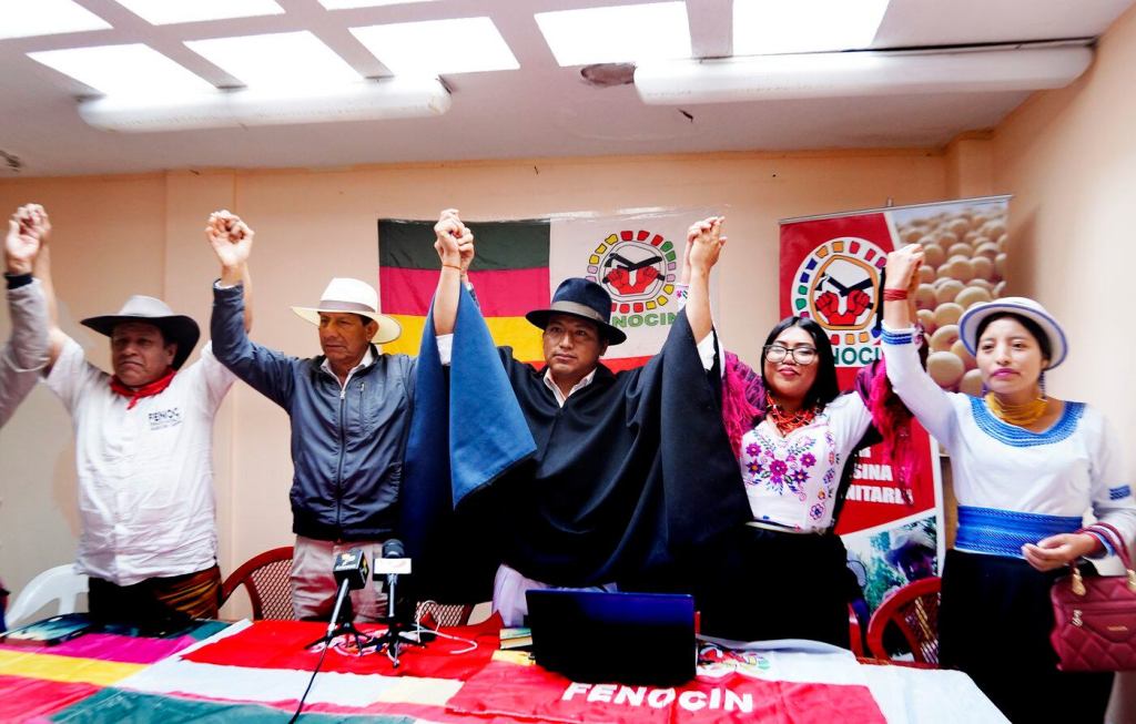 La Fenocin continúa con su impulso a proceso de revocatoria de mandato del presidente de la República, Daniel Noboa.