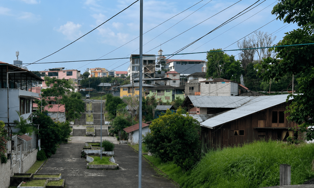 Macas: Paso peatonal en el pasaje Los Canelos será restringido&nbsp;temporalmente