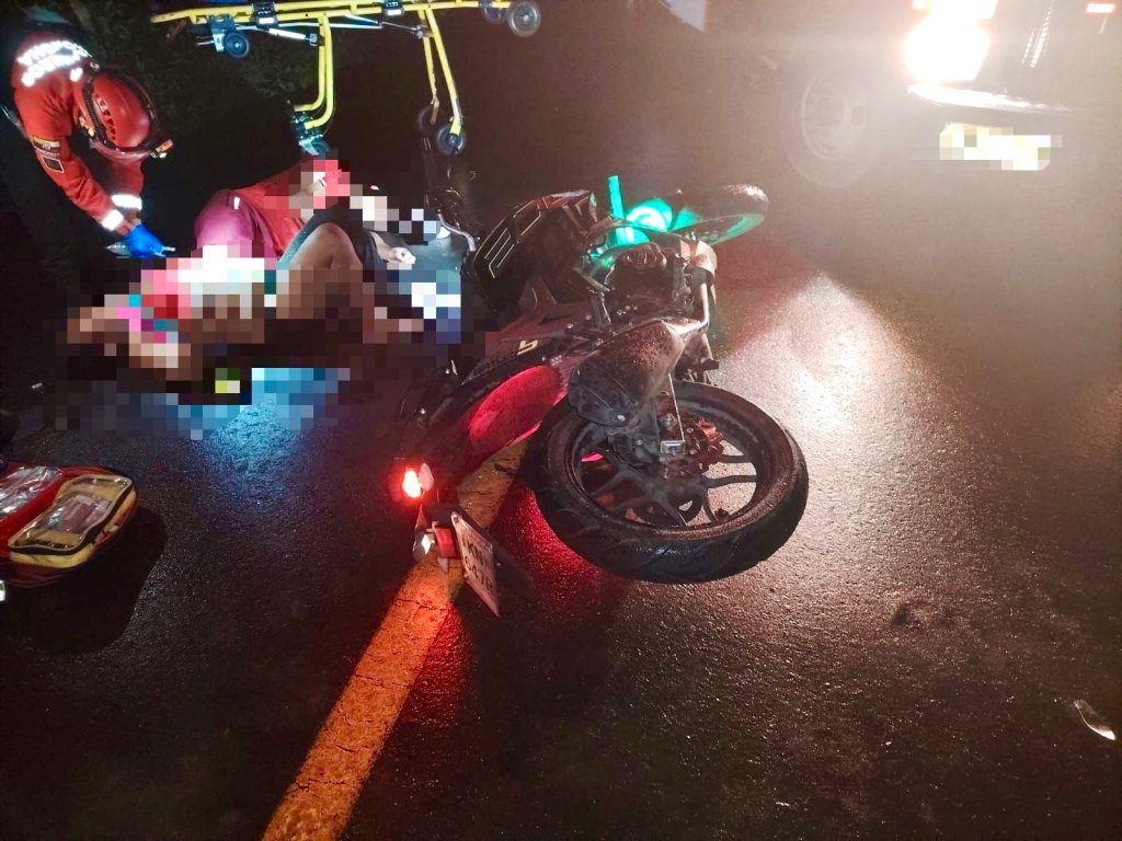 Dos heridos tras accidente de motocicleta en el sector Taant, cantón&nbsp;Sucúa