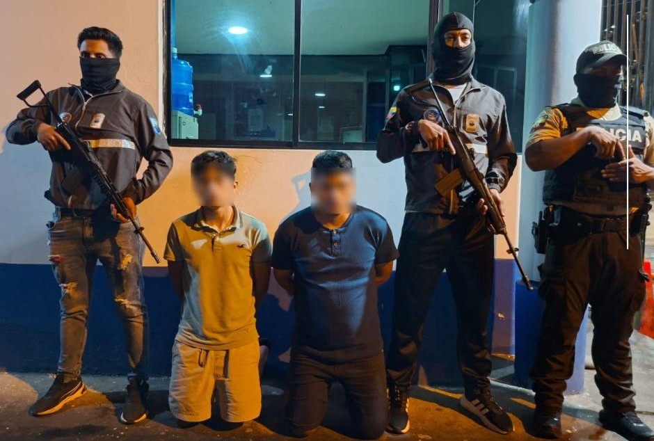 Operativo en Sucúa dejó dos hombres aprehendidos y droga incautada