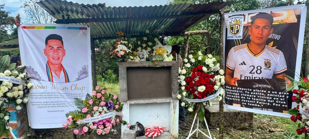 Conmoción en Palora: sepultan a Cristian Waam mientras continúan las investigaciones por su&nbsp;asesinato