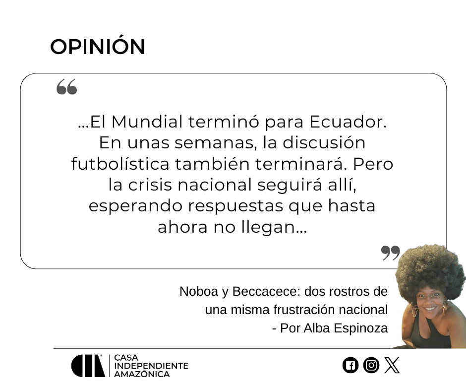 Noboa y Beccacece: dos rostros de una misma frustración&nbsp;nacional