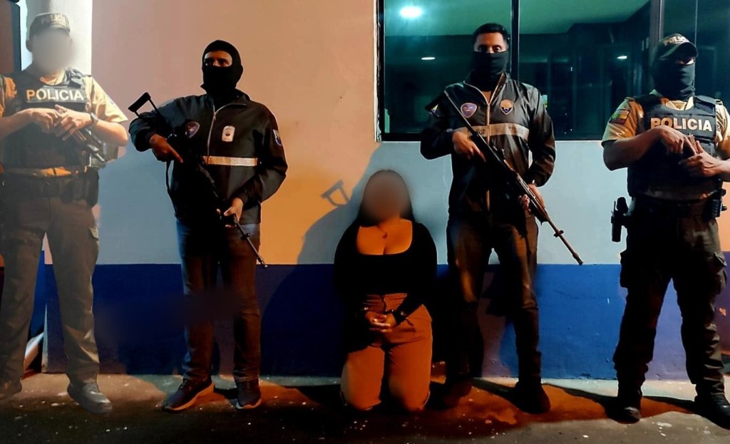 Sucúa: Una mujer fue hallada con armas y droga durante operativo&nbsp;policial