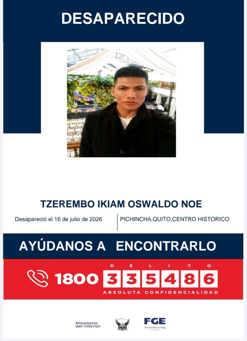 Buscan a dos hermanos de Morona Santiago desaparecidos en Quito desde el 16 de&nbsp;julio