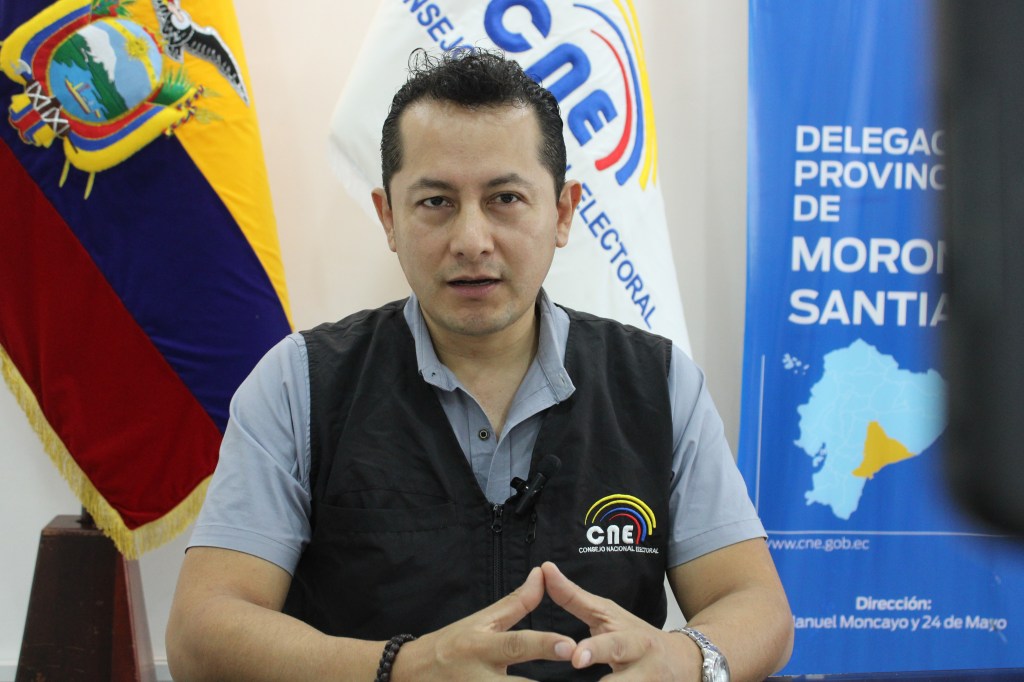 Kléber Sigüenza deja la Dirección Provincial Electoral de Morona&nbsp;Santiago