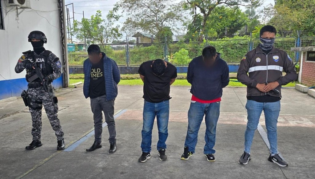 Tres personas fueron aprehendidas por presunto robo de autopartes en Macas y&nbsp;Sucúa